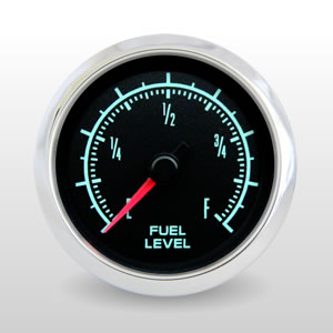Fuel Level, Programmable.  60s Muscle - 1969 Camaro Style Performance Gauge 