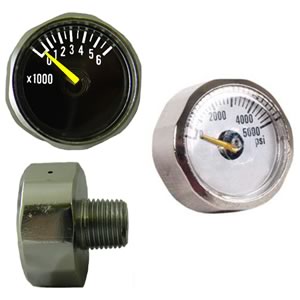 HEX Gauge Marshall Pressure Gauges from Marshall Instruments