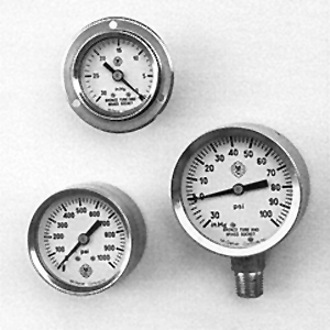 Model J7 - 2 1/2" Dial McDaniel Pressure Gauges from Marshall Instruments